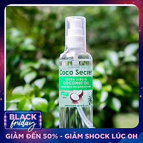 Dầu dừa ép lạnh tinh khiết Coco-Secret 100 ml