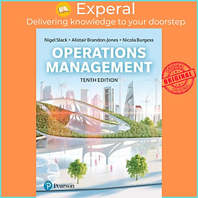 Hình ảnh Sách - Operations Management by Nicola Burgess (UK edition, paperback)