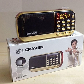 Hình ảnh LOA TẮM NGÔN NGỮ CHO BÉ CRAVEN CR836S  CHÍNH HÃNG + THẺ NHỚ 8G+ DANH SÁCH 1000 BÀI ĐỌC