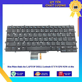 Mua Bàn Phím dùng cho LAPTOP DELL Latitude E7370 XPS 9250 có đèn - Hàng Nhập Khẩu New Seal