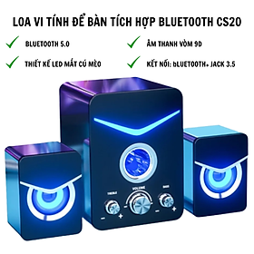 Loa Vi Tính Để Bàn Tích Hợp Bluetooth Sothing CS20, Âm Thanh Vòm 9D- Hàng chính hãng