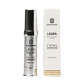 Kem trị mụn Laura Anti Acne Whitening 20g