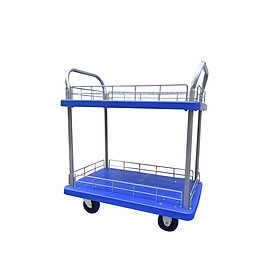 Mua Xe đẩy hàng 2 tầng MINGWEI tải trọng 150kg (HÀNG CHÍNH HÃNG)