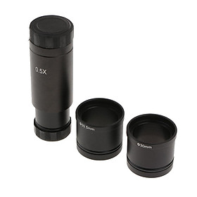 Digital CCD Camera Eyepiece Microscope 0.5X C Lens Adapter 30 / 30.5 Mm