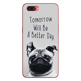 Ốp lưng in cho Oppo Realme C1 mẫu Pulldog Tomorrow - Hàng chính hãng