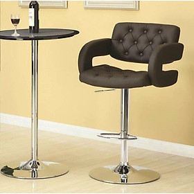 Mua Ghế Quầy Bar Da PU Cao Cấp QB-300 Có Nâng Hạ Chiều Cao  Xoay 360 Độ - Đen