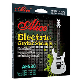 Dây Đàn Guitar Điện Alice AE530 - Bạc