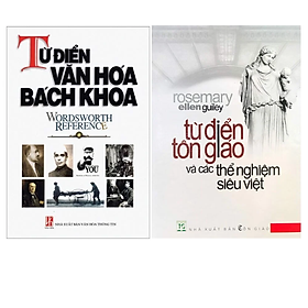 Hình ảnh sách Từ điển văn hóa bách khoa + Từ điển tôn giáo và các thể nghiệm siêu việt (2 Quyển, Bìa cứng)