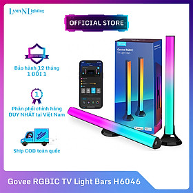 Thanh Đèn LED RGBIC để bàn Govee Flow TV Light Bars H6046 (55-75'') | Trải nghiệm ánh sáng Tivi thông minh và sống động