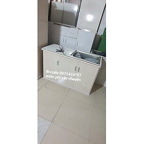 Mua Tủ bếp mini sẵn bồn lớn