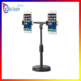 Mua Giá Đỡ Kẹp 2 Điện Thoại Để Bàn  Livestream  Xem Phim  Nghe Nhạc