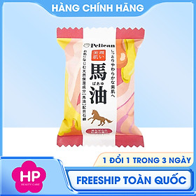 Xà Phòng Rửa Mặt Chiết Xuất Từ Dầu Ngựa Pelican Family Soap Horse Oil (80 G)