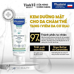 Kem Dưỡng Ẩm Mustela Cho Mặt, Da Chàm Thể Tạng Viêm Da Cơ Địa Mustela