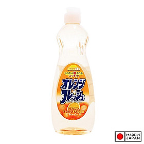 Nước Rửa Chén An Toàn Hương Cam Dịu Nhẹ (600ml) - Nội Địa Nhật Bản - 1 túi