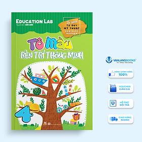 Tô Màu Rèn Trí Thông Minh Tập 4 - Vanlangbooks