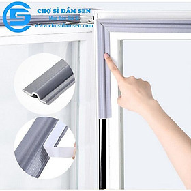 Mua Ron  xốp chặn khe cửa dài 3m đa năng chống gió lùa  ngăn côn trùng  giảm tiếng ồn  khói bụi G267-Xopchancua-3m