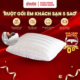Ruột Gối Khách Sạn 5 Sao DADA - Gòn Microfiber Polyester - Êm Ái, Mềm Mại, Dễ Chịu