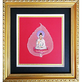 Tranh Phật Quan Âm Trên Là Bồ Đề HPB-2324