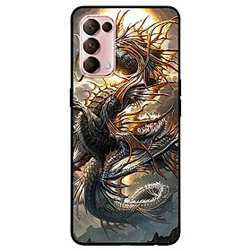 Ốp lưng dành cho Oppo Reno 5 mẫu Rồng Trăng