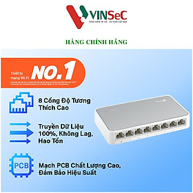 Mua Bộ Chia Tín Hiệu Để Bàn 8 Cổng 10/100Mbps TP-Link TL-SF1008D - Hàng Chính Hãng