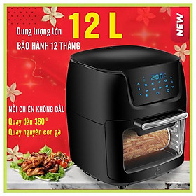 Mua Nồi chiên không dầu Mkmaoke 12L - Bảo hành 12 tháng