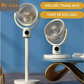 Mua Quạt Tích Điện Xiaomi Mi-lux F188 Đối Lưu Không Khí Thế Hệ Mới  Pin 8000mAh  4 Cấp Độ Gió  Tích Hợp Đèn Ngủ