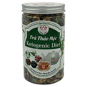 TRÀ THẢO MỘC - KETOGENIC DIET (Hộp 500g) BA TRE - Sự kết hợp hoàn hoả của Gạo lứt huyết rồng, đậu đen xanh lòng, táo đỏ, kỷ tử, lá dứa, hoa lài - giúp thanh lọc cơ thể, hỗ trợ giảm căng thẳng, chống cao huyết áp, mỡ máu, tiểu đường