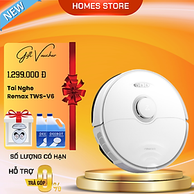 Mua Robot Hút Bụi Lau Nhà Roborock S8 Công Nghệ Lau Rung Chổi Làm Sạch Kép Tự Động Nâng Thảm Tự Động Tối Ưu Dọn Dẹp Với Camera AI Siêu Thông Minh Lực Hút 6000 Pa Công Suất 69 W - Hàng Chính Hãng
