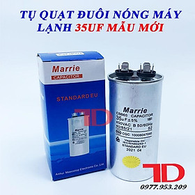 Mua Tụ điều hòa Marrie loại zắc 35uf  tụ điện 35uf