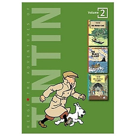 Download sách Adventures of Tintin 2 Complete Adventures in 1 Volume: WITH The Black Island AND King Ottokar's Sceptre: Broken Ear