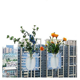 Mua Bình Hoa Silicon Dán Tường Trang Trí