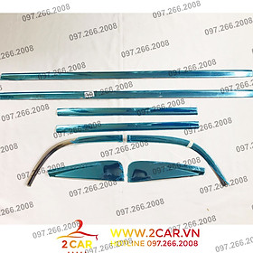Nẹp viền chân kính xe Mazda BT50 2015 - 2022 inox cao cấp