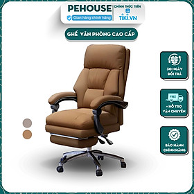 Ghế Xoay Văn Phòng Công Thái Học Pehouse Làm Việc Và Học Tập Thư Giãn Có Gác Chân - Hàng Chính Hãng