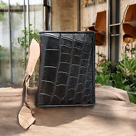 Bóp Da Cá Sấu Dáng Đứng Sang Chảnh. DA BỤNG RẤT MỀM VÀ BỀN