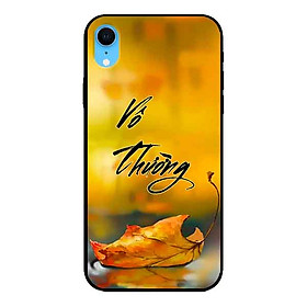 Ốp lưng in cho Iphone XR Mẫu Vô Thường 1