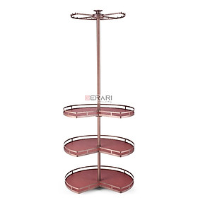 Mua Phụ kiện của tủ áo (Giá treo đồ góc 4 tầng bề mặt bọc da cao cấp mã MW09-2 thương hiệu Gerari)