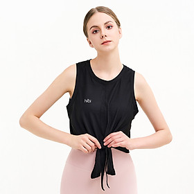 Áo Tank Tập Yoga - Gym Kiểu Croptop Cột Dây Trước Hibi Sports TA711 - Mặc Ngoài Áo Bra