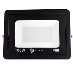 Mua Đèn Pha LED GS-PN100 Công suất 100W Siêu Mỏng (ánh sáng vàng)