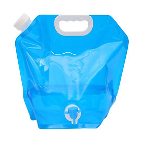 Túi lưu trữ nước có thể gập lại công suất lớn với lớp thực phẩm di động chống rò rỉ để cắm trại đi bộ ngoài trời