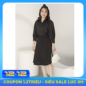 Chân váy nữ GUMAC thiết kế oversize thắt nơ VA970