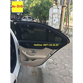 Rèm Che Nắng Xe Mercedes C200-250-300 2016-2020 Hàng Loại 1 MR Ô TÔ