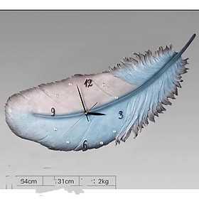 Mua Đồng hồ lông vũ treo tường hiện đại cá tính