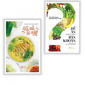 Combo 2 Cuốn: Để Ăn Không Phải Băn Khoăn + Xì Xà Xì Xụp - Tặng kèm bookmark Aha