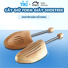 Cây giữ form giày bằng gỗ nguyên bản bền bỉ cho nam nữ XIMO Hemu (XCGFG10)