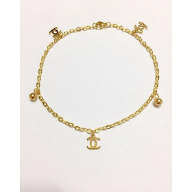 lắc chân nữ mạ vàng 18k