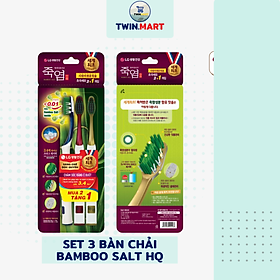 Bộ Bàn Chải Răng Bamboo Salt Shirinnee - Cho răng ê buốt – TPHCM - Thương hiệu Hàn Quốc