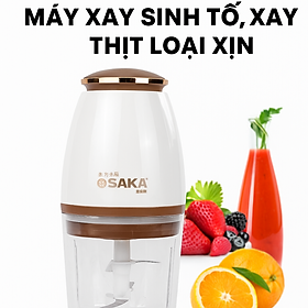 Máy Xạy Đa Năng Saka Nhật Bản 700ml – Xay Sinh Tố, Thịt, Cá, Cua Cực Bền, đèn trang trí