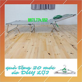 GHẾ-GIƯỜNG XẾP DUY LỢI INOX CỠ NHỎ