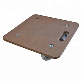 Đế bánh xe MDF di chuyển chậu cây nặng - Tiêu chuẩn FSC - Hình vuông - Chịu tải 250kg