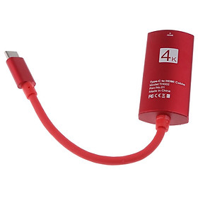 Aluminium USB Type C Male to   1080P  HDTV Convert Cable Adapter